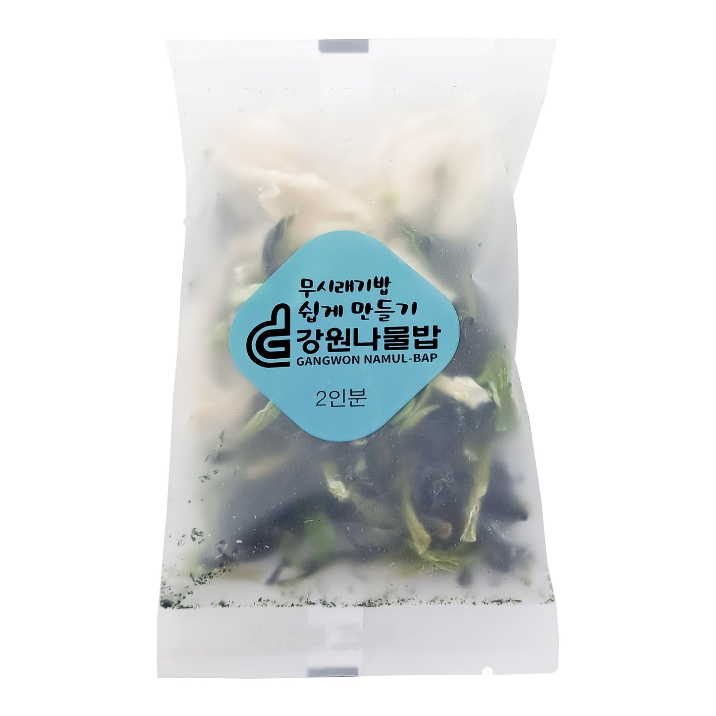 Dried Korean Herb Mix with Radish meal kit 1.58oz (45g) 1box / 3 bag 무시래기밥 쉽게 만들기