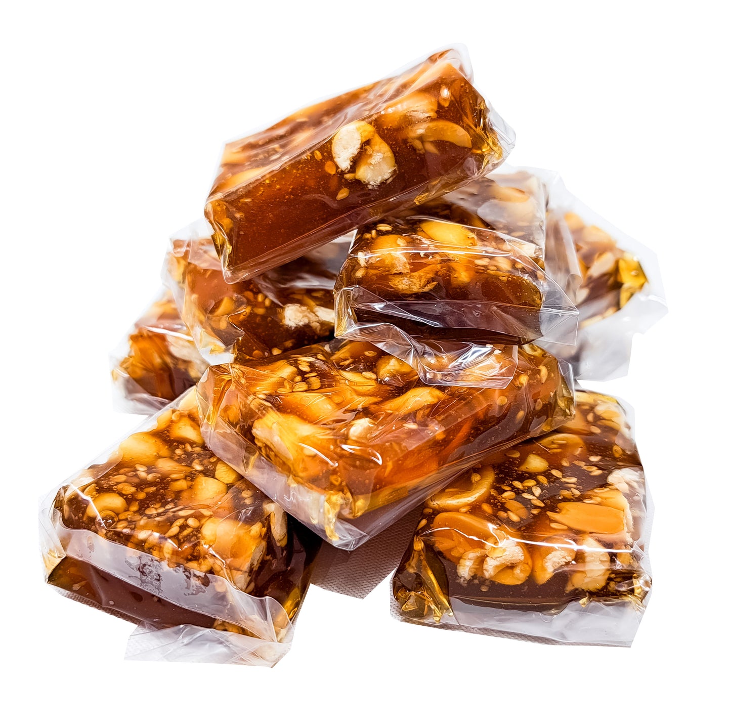 Jangbawoo peanut Sesame Yeot Korean Traditional Snack No Artificial Additive I 1000g (1kg/2.2lb) 장바우 치악산 황골엿, 땅콩 깨엿