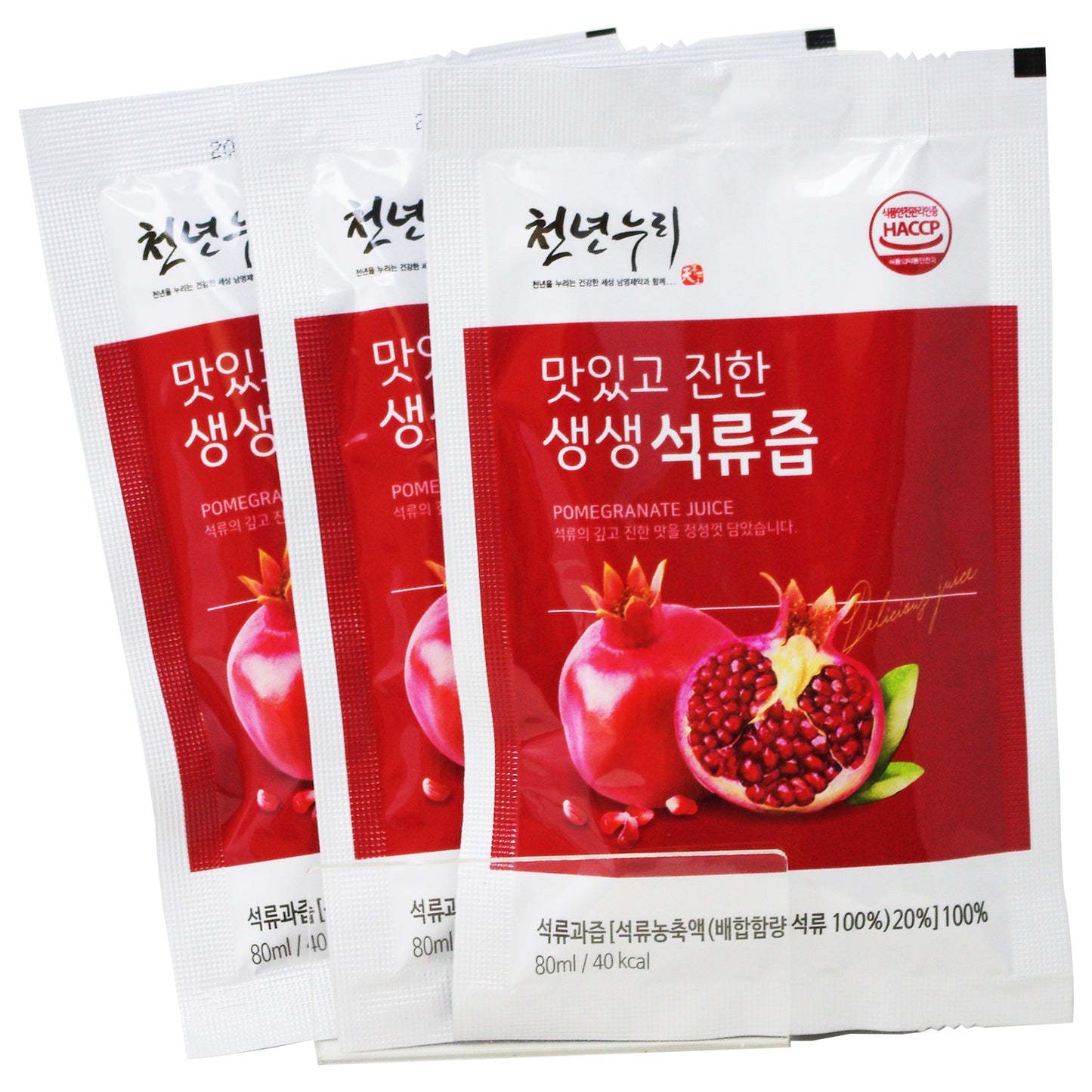 100% Pure Pomegranate Juice 생생 석류즙