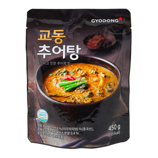 Generic Korean Style Traditional Thick Loach Soup 교동 묵직하고 진한 추어탕 Easy To Cook Meal Kit (500g/17.64 Ounce)
