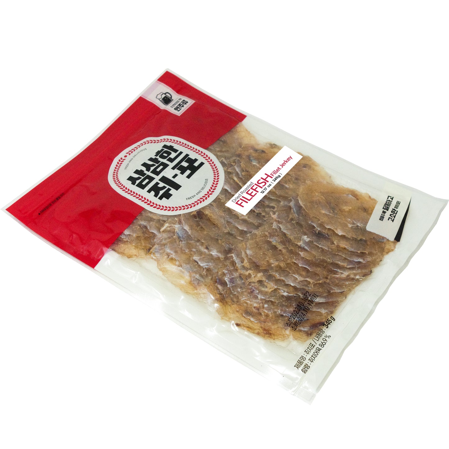 Korean Dried FILEFISH 쥐포 345g (12.17oz) 삼삼한 쥐포