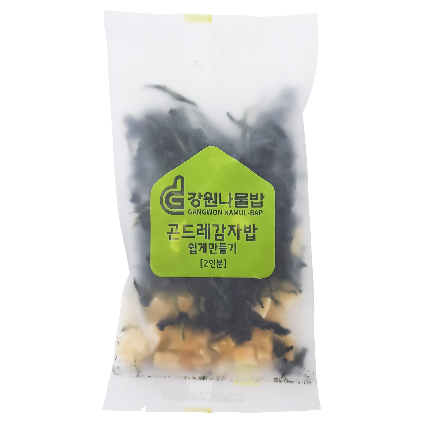 Dried Korean Herb Mix with Potato meal kit 1.58oz (46g) 1 box/3 bag 강원 곤드레 감자 나물밥