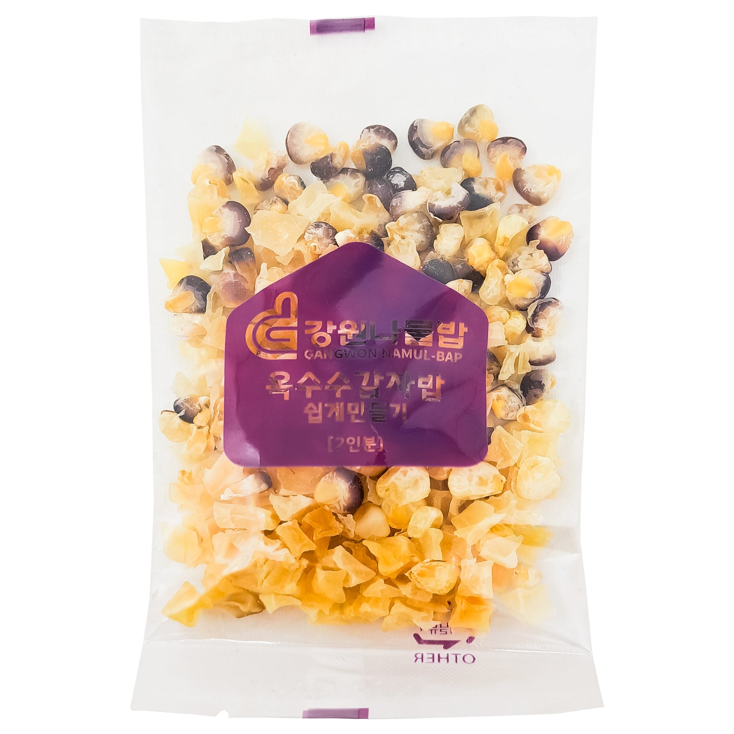 Easy to cook corn and Potato meal kit 3.49oz (99g) 1box/ 3 bag 옥수수 감자밥 쉽게 만들기