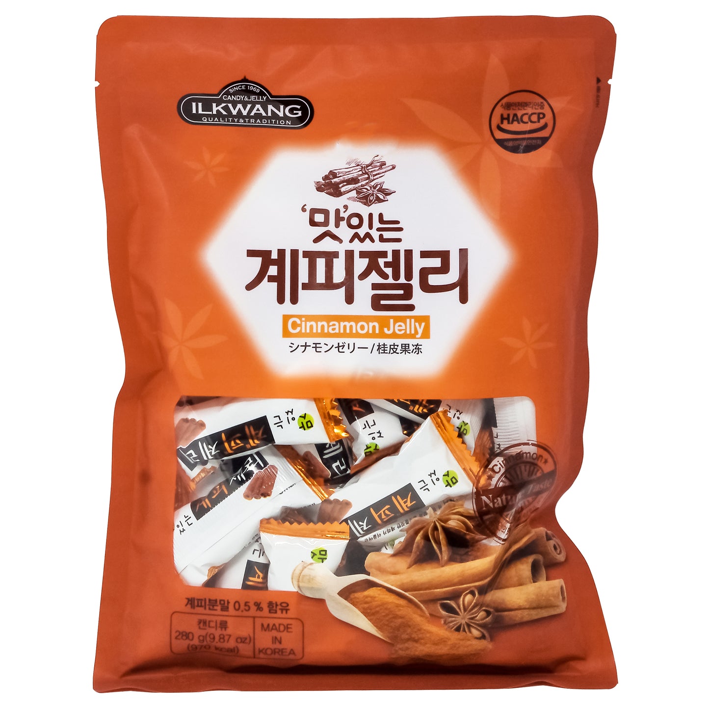 Cinnamon Jelly  280g X 2,3 pack Made in KOREA