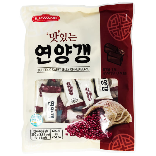 Korea Red beans sweet jelly candy 8.81oz (250g) x 2, 3, 4, 5